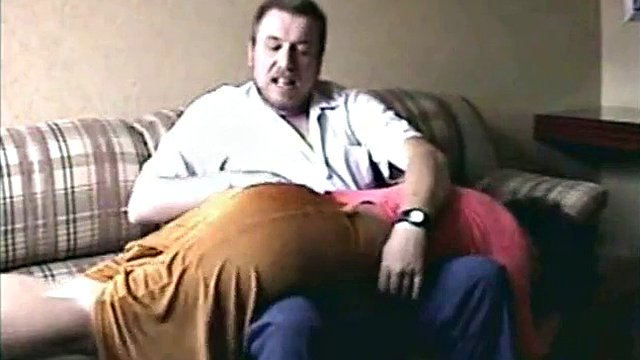 A wonderful OTK Spanking scene