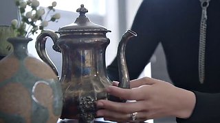 ボンデージ サブ めちゃくちゃな 間に プッシー なめること 緊縛 三人組