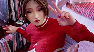 Τρισδιάστατη συλλογή: Doa Marie Rose Honoka Threesome Nyotengu Dildo Ride, Mai Shiranui Doggystyle Hentai