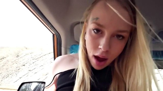 Alt driving bae with piercedpussy cockriding instructor