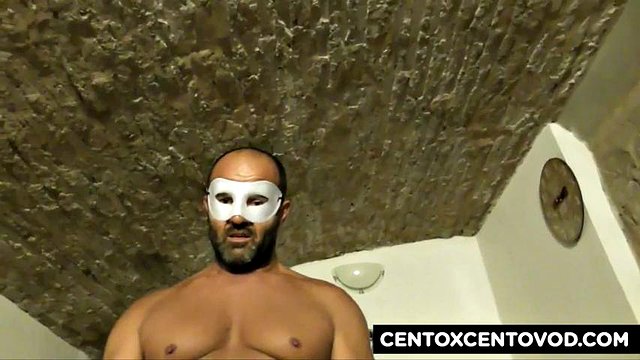 Beautiful blonde masked fucked by Alex Magni by CentoXCento: Blowjob, Amateur & Babe Porn