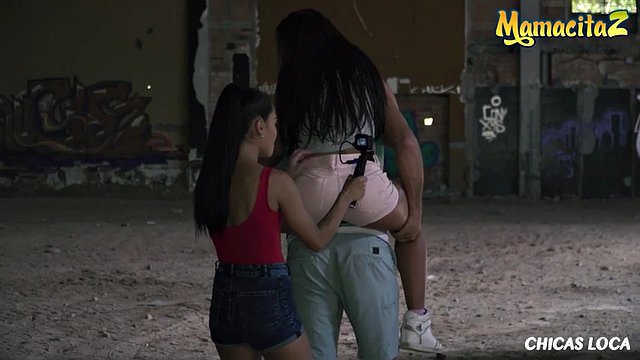 MamacitaZ - #Alexa Tomas #Apolonia Lapiedra - Public FFM with the horniest Latina teen beauties