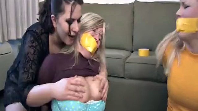 Hot bitches naked, bound and gagged