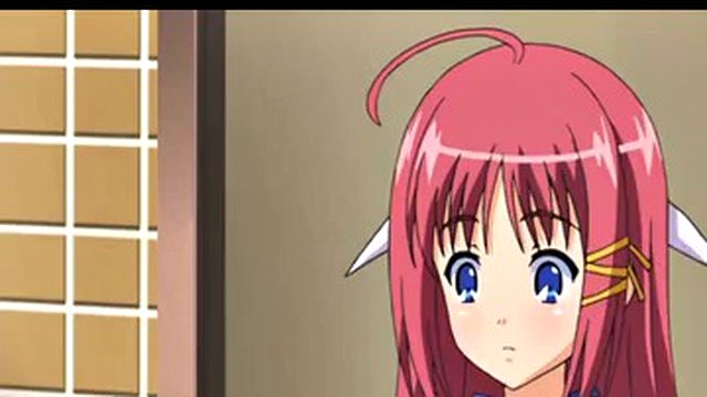 Anime swimsuit student jerking off and fucking wet pussy