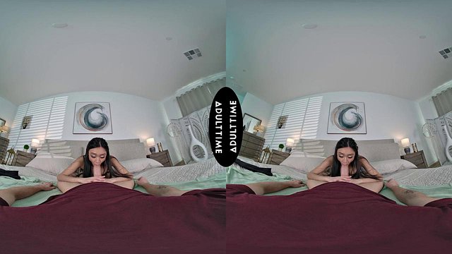 UP CLOSE VR - POV Hot Babe Jade Kimiko Struggles Taking Your MASSIVE Cock! SHAKING ORGASM CUMSHOT