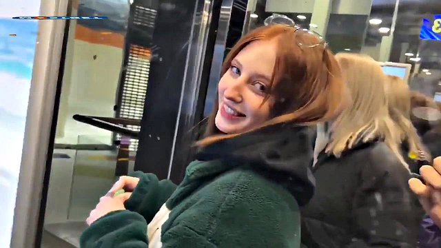 Double Blowjob In the Car Before Real Sex At a Public Cinema