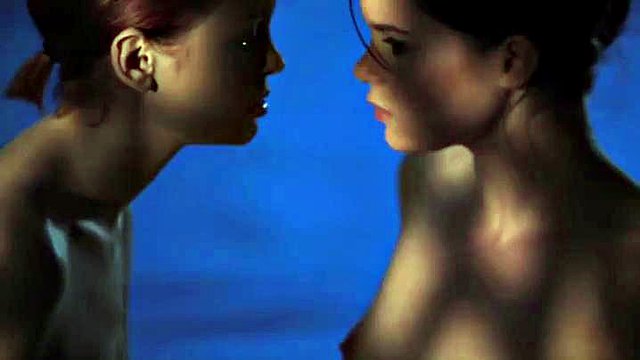 Sorceress enchants a female rogue nudist