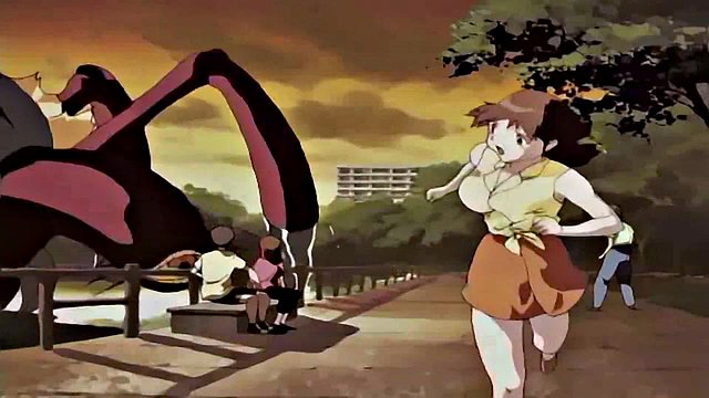 Asa Akira Eradicates Kushinada in Mitama Phase 1 OVA 1