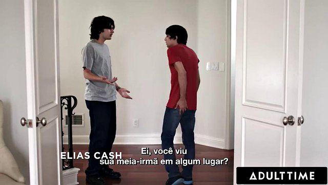 ADULT TIME - Eliza Ibarra Puts Wrong Glasses & Fucks Her Stepbro Instead Of BF! PORTUGUESE SUBTITLES