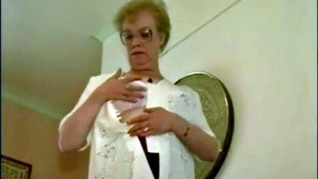 British Granny Strips Slowly