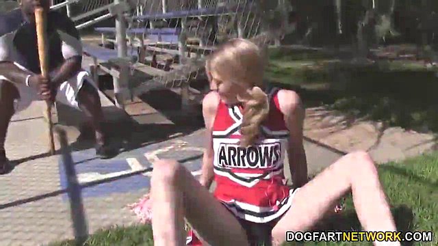 Teen Allie James and Erica Lauren Suck BBC in Threesome