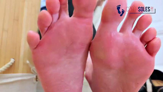 Receptionist's Big Stinky Feet Worship POV