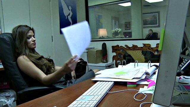 Madelyn Marie as Slutty Secretary Takes Boss's Creampie