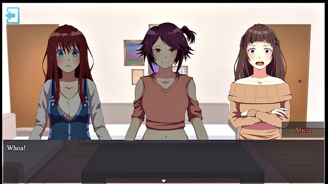 Bonds BDSM Hentai game Ep.4 playing dress up in shibari tickling session