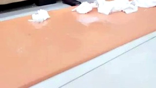 chinese deep foot gagging