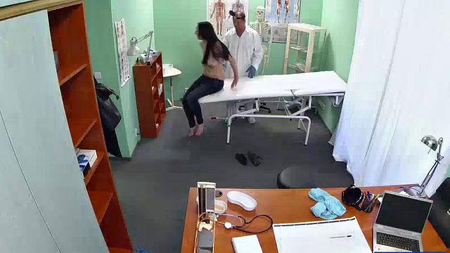 Patient fingers and fucked by your doctor