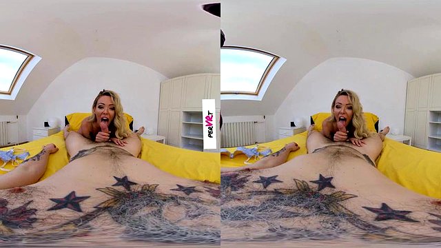 Isabelle Deltore - Wifey Fucks Your Stress Away: งานเป่า, คาวเกิร์ล & Missonary VR Porn