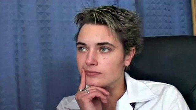 Teen hottie fucked by old man in his office