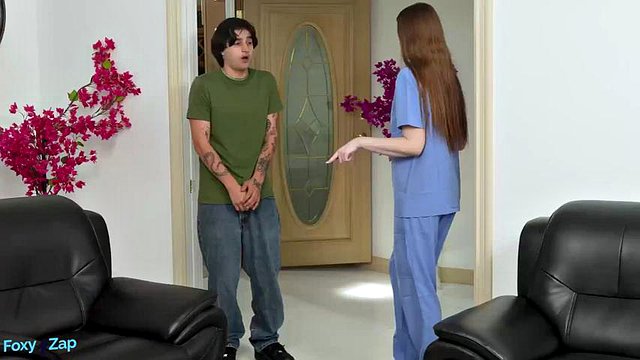 Nurse Athena Heart Joins Isabella Nice On A Naughty Hospital Threesome ft. Elias Cash: Porn