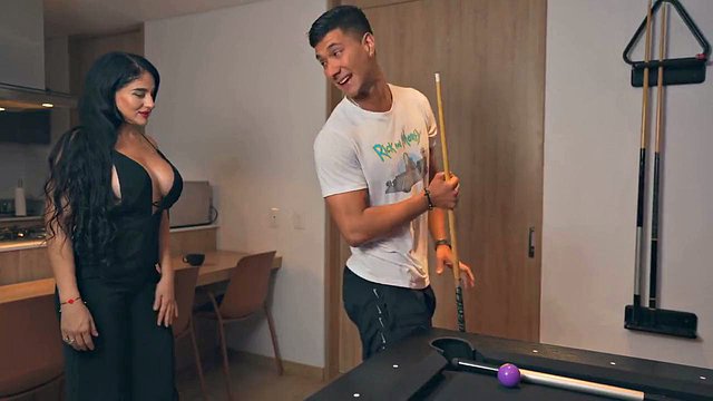 StellaOsorio Latina MILF with Perfect Tits Rides Huge Cock on Date