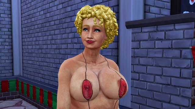My Busty Fit tranny Boss owned my mouth - WickedWhims