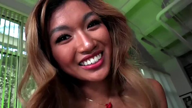 POV amateur petite Asia 21yo gets nailed in tight pussy