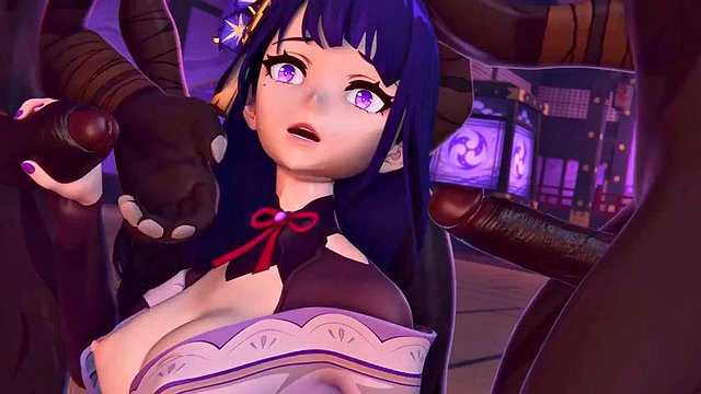 原神インパクト ギャング バング: アジア、グループセックス & 変態ポルノ