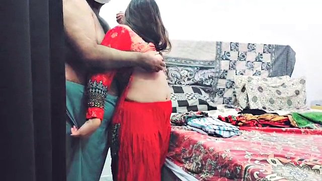 Housewife Fucked By Her Cuckold Husband - Clear Hindi Audio