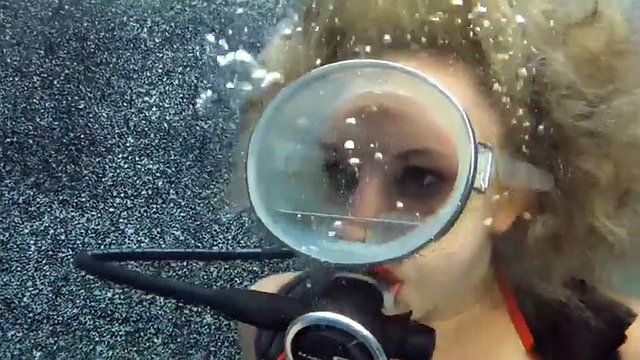 Underwater sex with scuba gear done really well