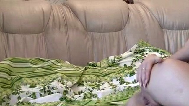 A young couple fucks hard at home in all holes