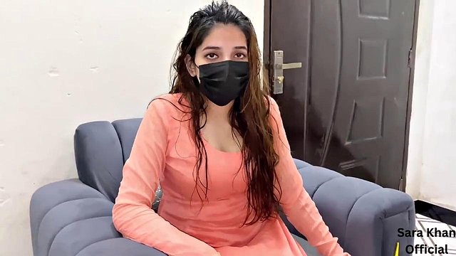 Stepbro Proposes Big-Tits Close-Up Anal to Sara Khan on Eid