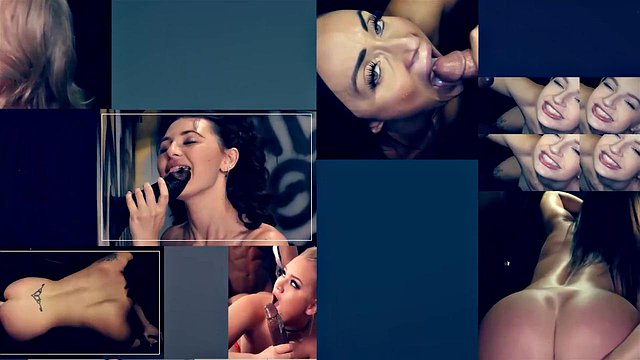 Vanna Rose aux gros seins avale du sperme dans Gloryhole après une pipe torride
