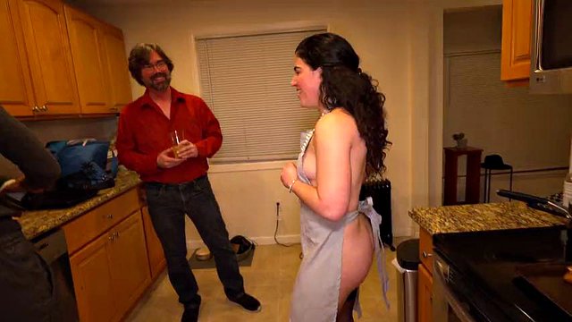 Hotwife Dinner Party: Neighborhood Cum Dumpster Vanessa Cliff Meets the Neighbors - Full Video