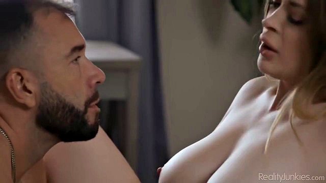 Busty Babysitter Lindsey Lee Deepthroats Will Pounder
