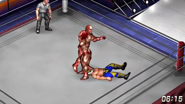 fire pro wrestling world - gyaku male ryona - giant brothers vs tiger mask