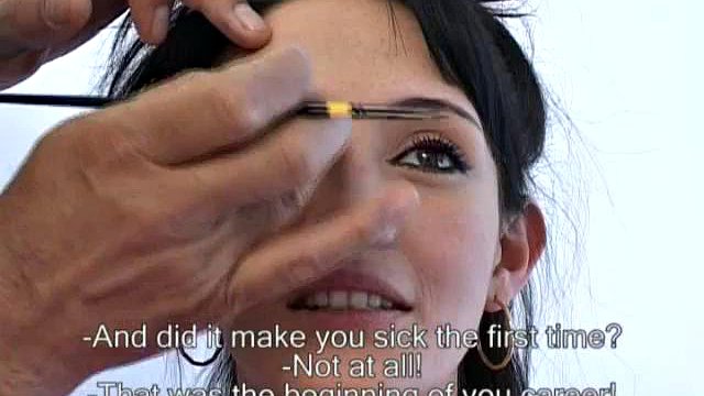Nasty Makeup Argentina Bukkake - Nicole: Blowjob, Latina & Facial Porn