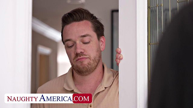 Holly Day Sucks Big Cock to Repay Man's Debt