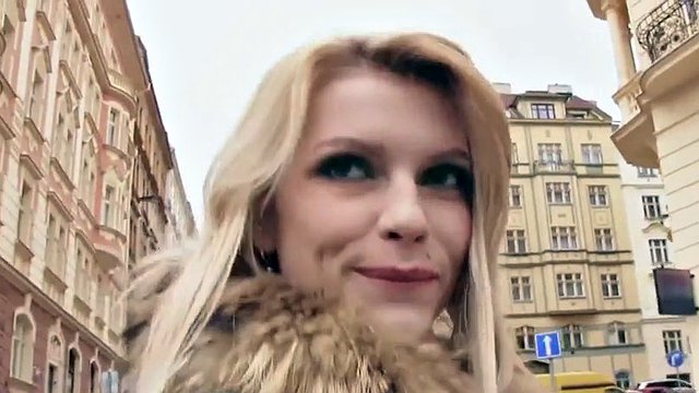 Euro blonde slut loves it in her ass