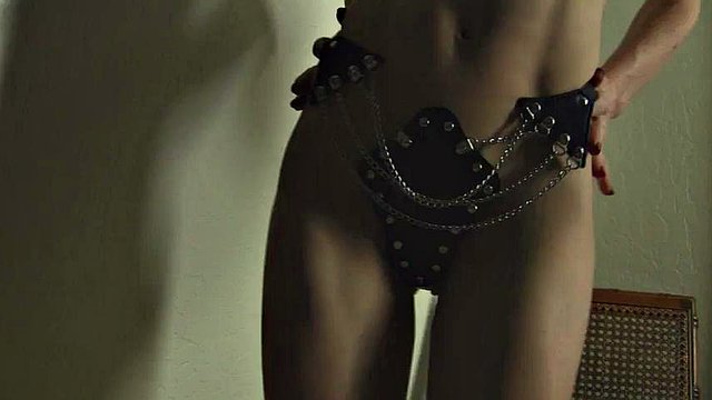 Cum4master hitachi legs tied to chair