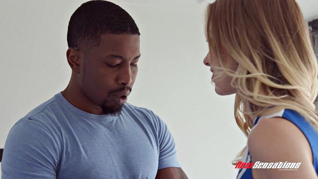 Cheerleader Haley Reed Gets Pounded Hard by Isiah Maxwell