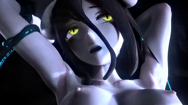 Overlord Albedo tem seus buracos bem abertos