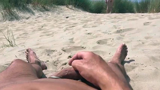 Pissing and cumming in public