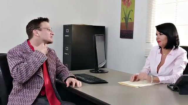 screwing her tight cunt for the job