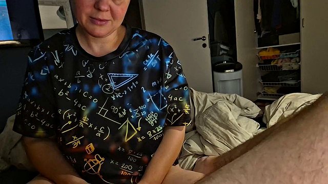 SwitchMixCouple Teacher Cranks Tight Cockring for Epic Blowjob