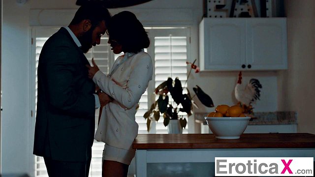 Brunette Beauty Made Love To By Stranger - EroticaX - Chad White