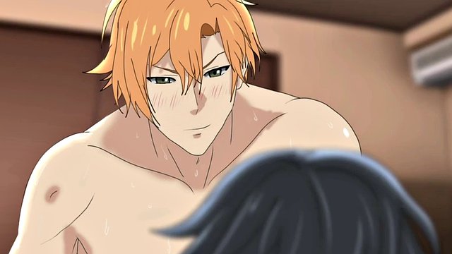 Sasaki and Miyano - Suck my femboy boyfriend's ass - Bara Yaoi