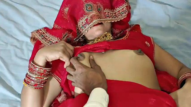 newly marriage couple love romance and fucked in hindi sex clear Hindi audio