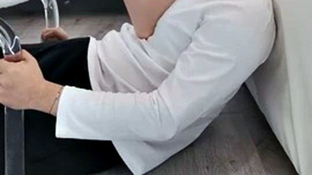 Chinese femdom trampling