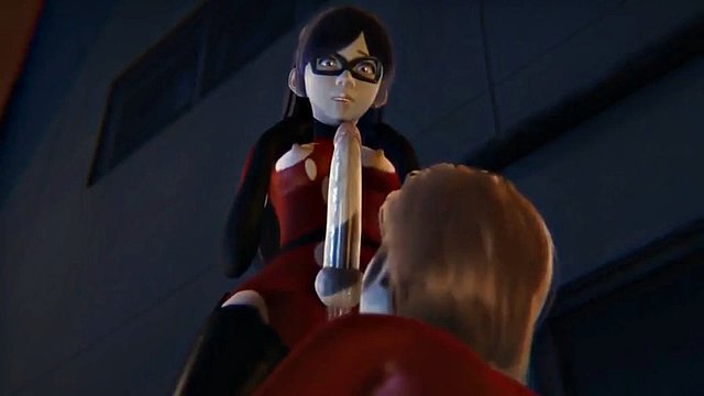 Futa Incredibles Violet Gets Filled With Cum By Helen Parr 3D Porn