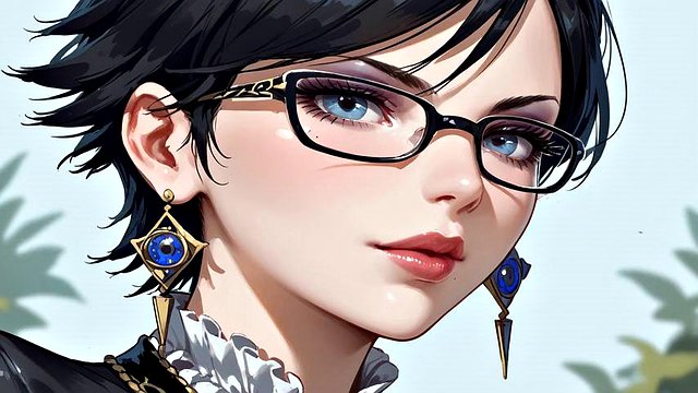 Futanari Bayonetta Masturbating